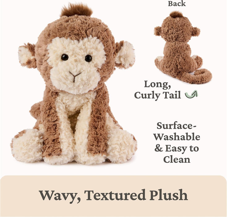GUND Cozys Collection Monkey Plush Stuffed Animal Brown 10 Inch
