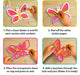 Skillmatics Shake-its Glitter Craft Kit for Kids Flowers & Butterflies