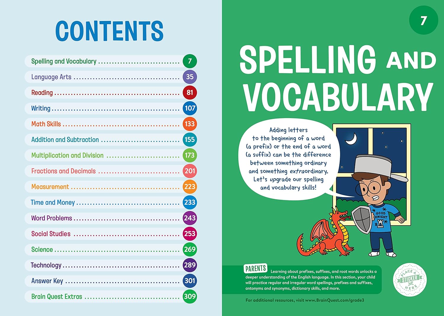 Brain Quest Workbook: 3rd Grade Revised Edition