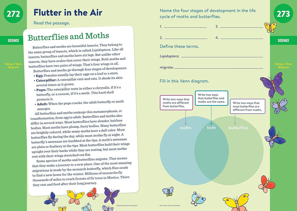 Brain Quest Workbook: 3rd Grade Revised Edition