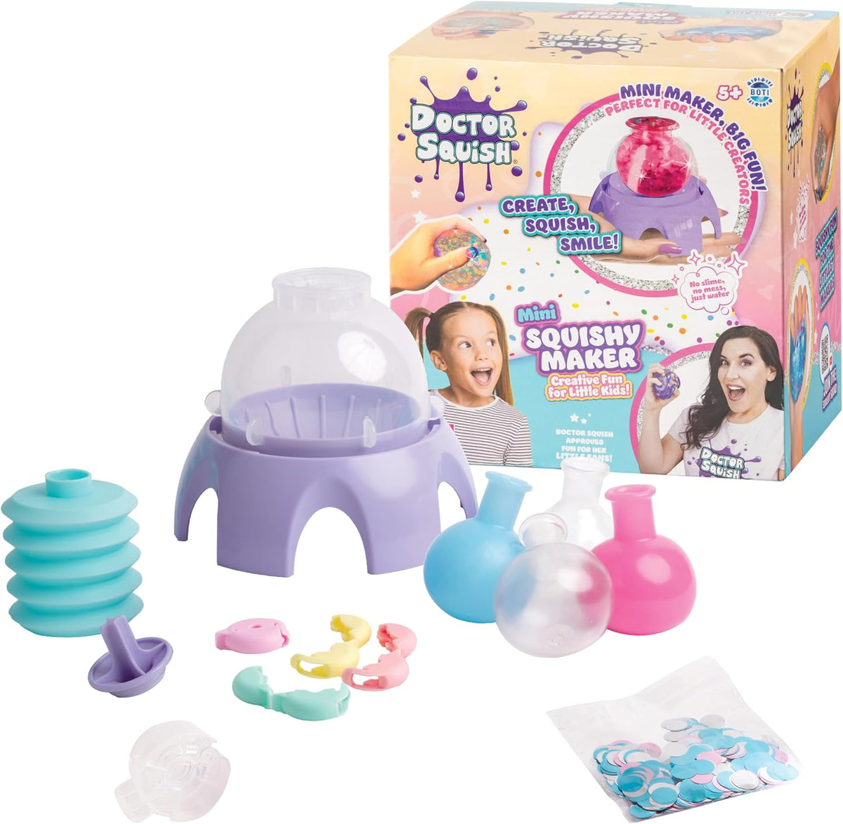 Doctor Squish Mini Squishy Maker Activity Kit