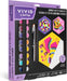 Brea Reese Vivid Retro 70s Paint-by-Number Kit 3 Hexagon Canvases