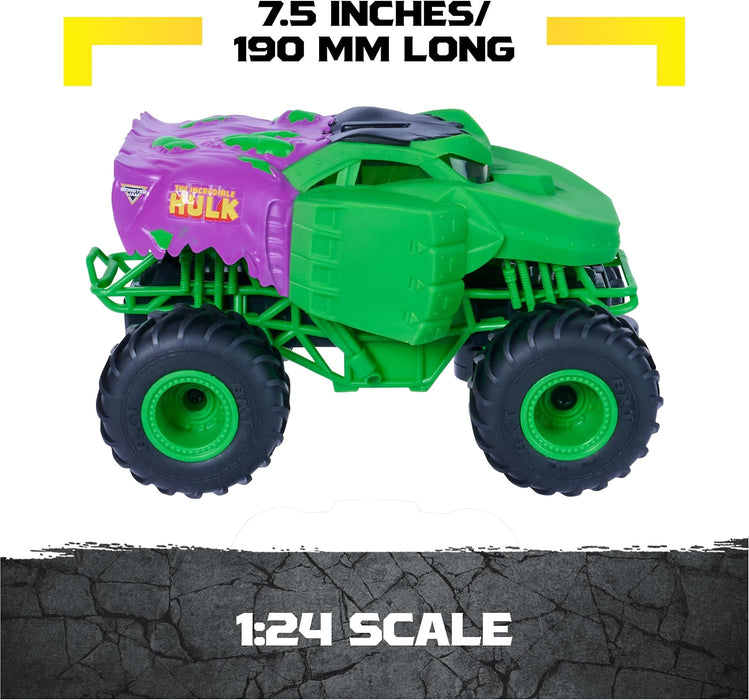 Monster Jam Marvel Hulk RC Monster Truck 1:24 Scale Remote Control Toy