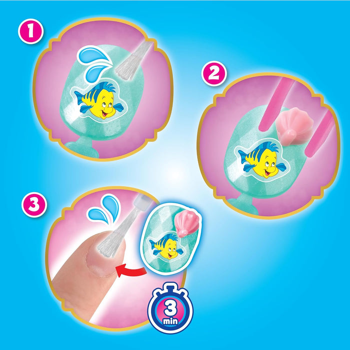 Aquabeads Disney Princess Magical Water-Activated Nail Designer Kit for Creative Kids