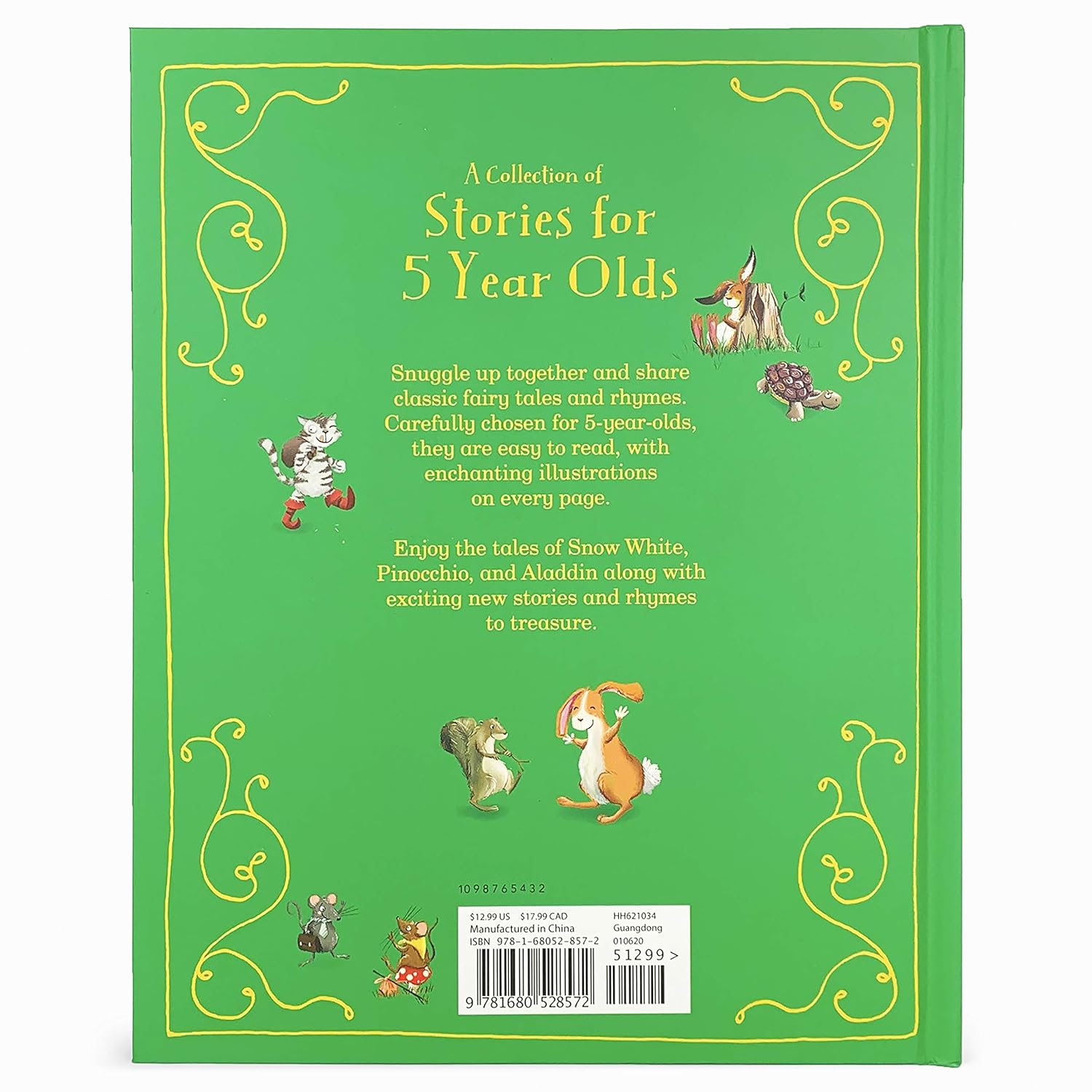 Magical Story Collection for 5-Year-Olds: Classic Fairy Tales & Nursery Rhymes Hardcover