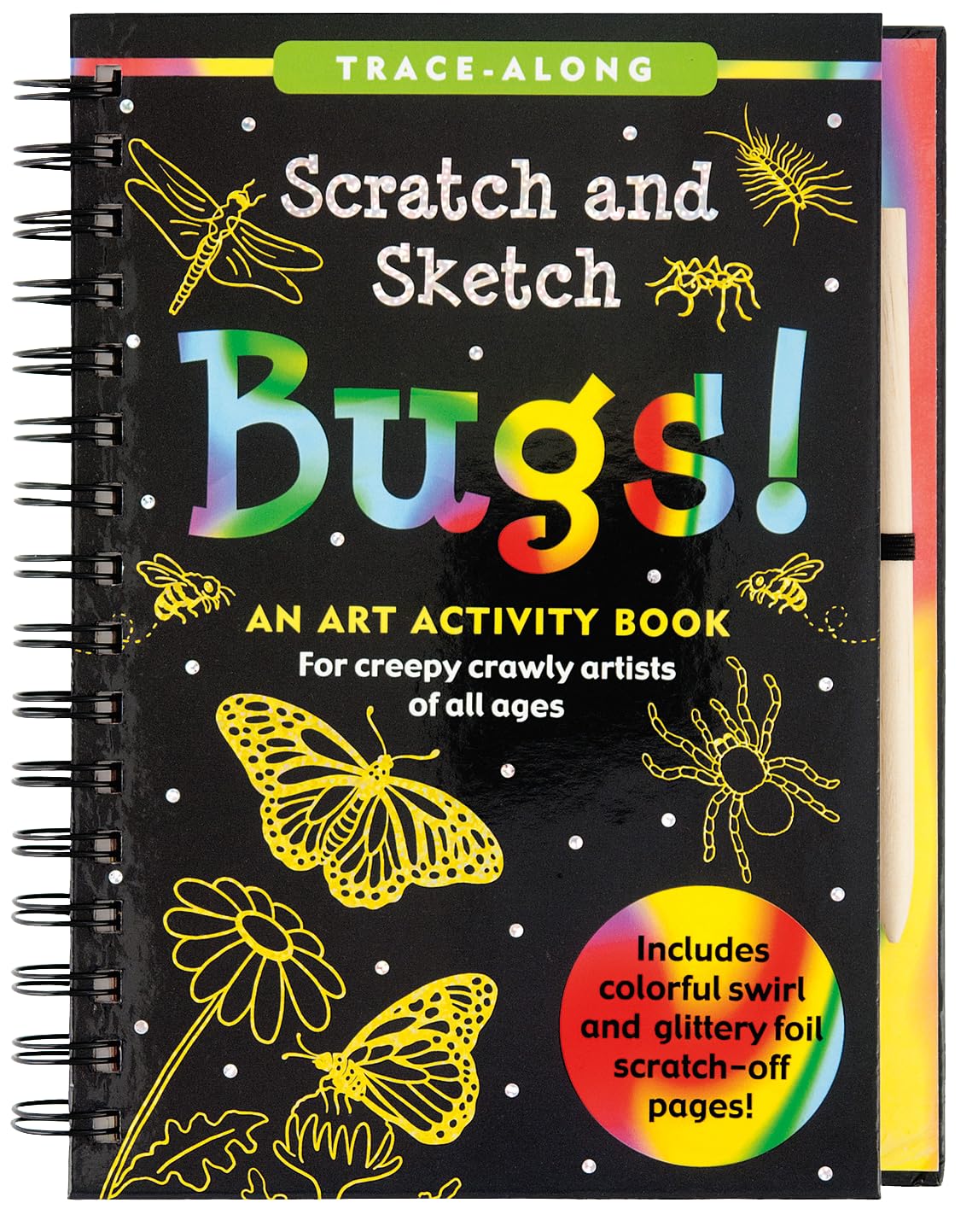 Bugs Scratch and Sketch Book