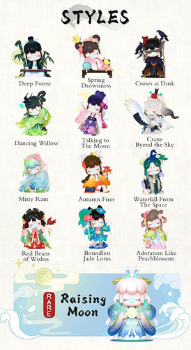 Nanci Chinese Poetry Blind Box (1 Box)