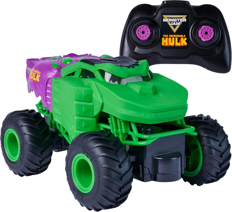 Monster Jam Marvel Hulk RC Monster Truck 1:24 Scale Remote Control Toy