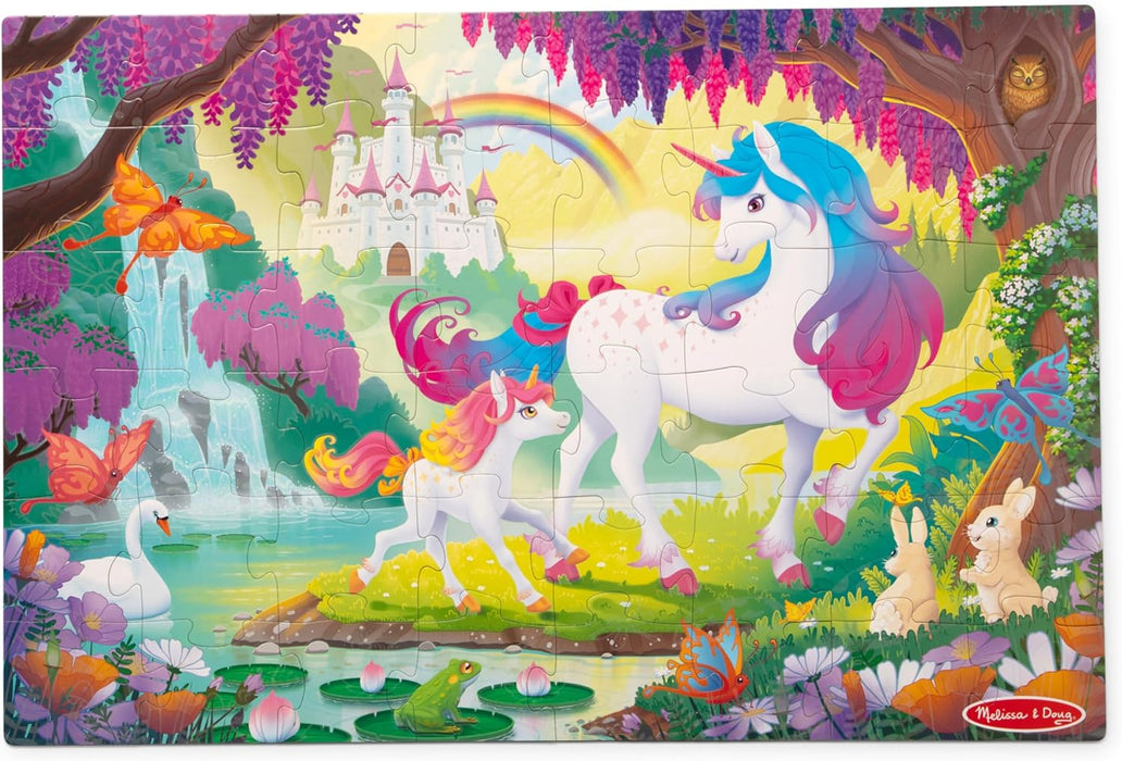 Unicorn Glow in the Dark Floor Puzzle - 48 Pieces