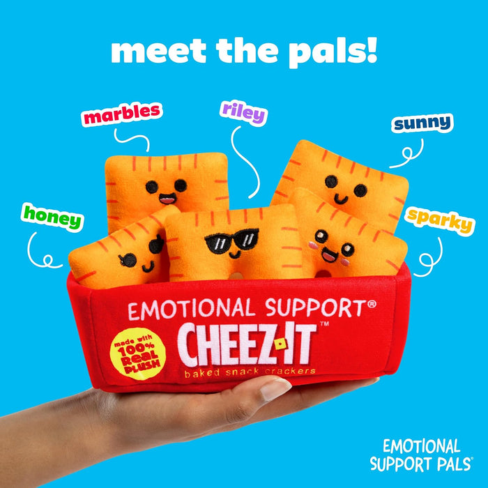 Relatable Emotional Support Pals Cheez-It Stuffed Plush Toy