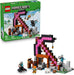 LEGO Minecraft Pickaxe Mine Building Set: Alex, Miner, Spider Jockey Figures Adventure
