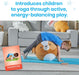 hand2mind Puppy BubblePlush 15in Yoga Ball Toy