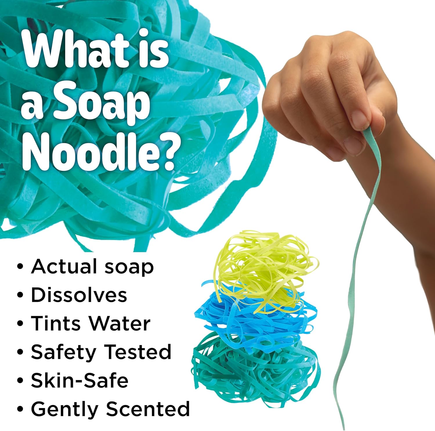 Creativity for Kids Soap Noodles Dragon's Dinner Bath Toy Set