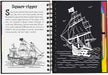 Peter Pauper Press Scratch & Sketch Pirates Trace-Along Activity Book
