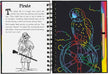 Peter Pauper Press Scratch & Sketch Pirates Trace-Along Activity Book