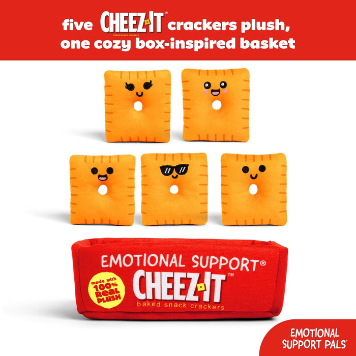 Relatable Emotional Support Pals Cheez-It Stuffed Plush Toy