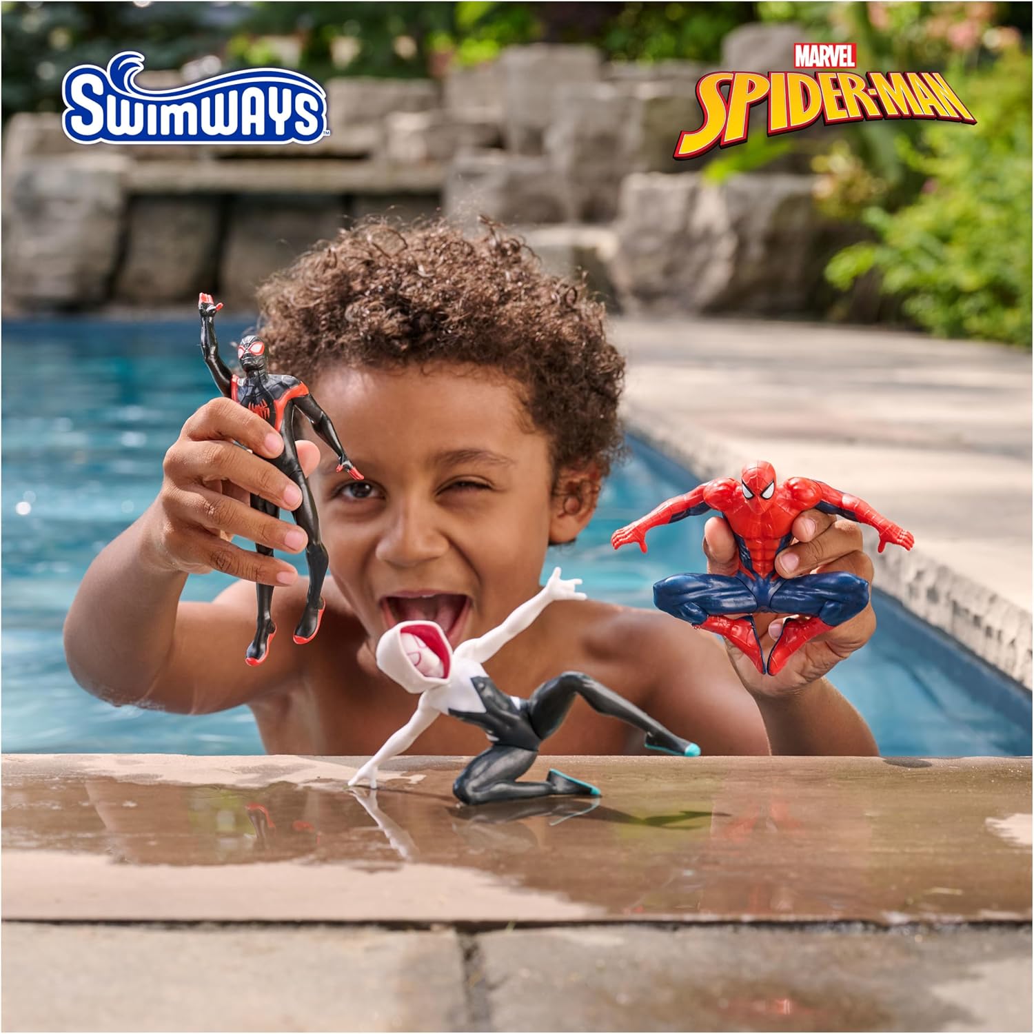 SwimWays Marvel Spider-Man Dive Characters Pool Toy 3-Pack