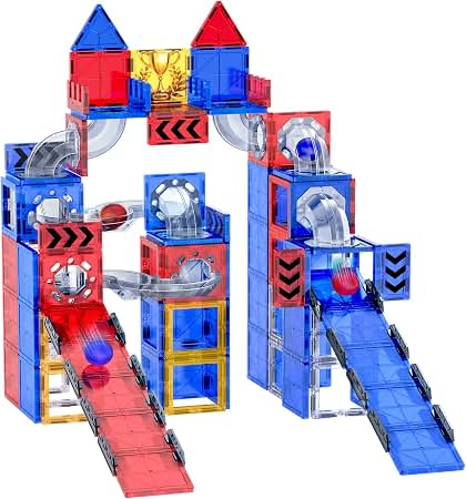 MAGNA-TILES Rail Racers Construction Toy Set 33pc