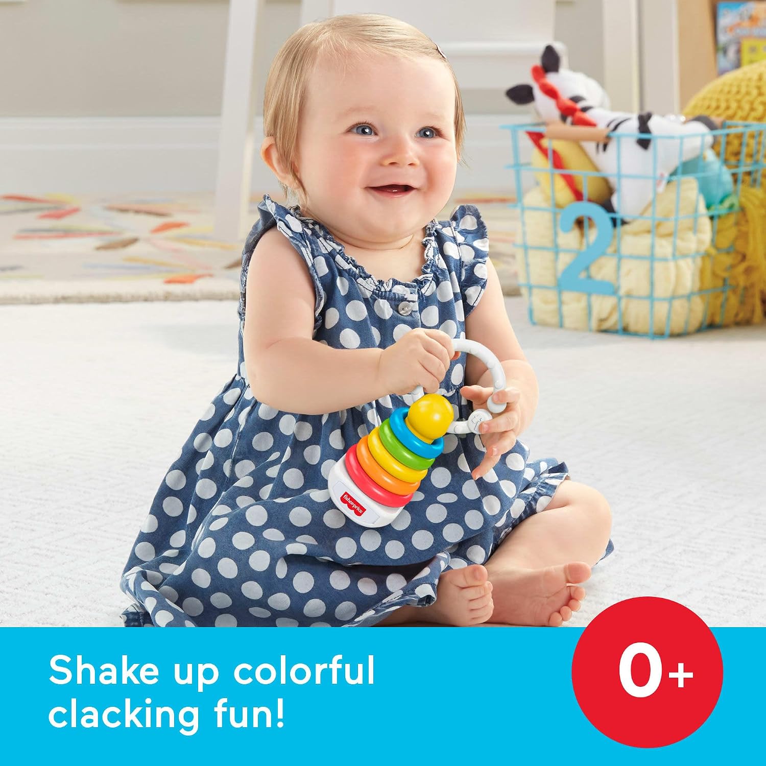 Fisher-Price Newborn Classics 2-Pack Sensory Activity Toys