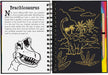 Peter Pauper Press Scratch and Sketch Jurassic Art Activity Book