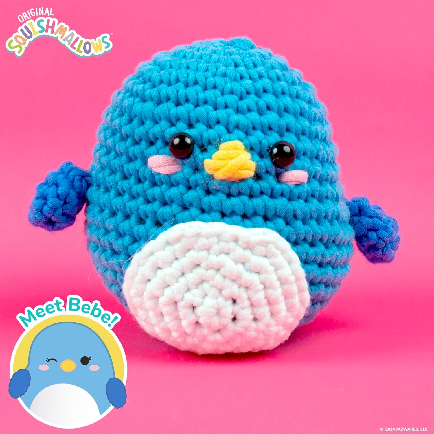 Squishmallows Crochet Kit: Bebe