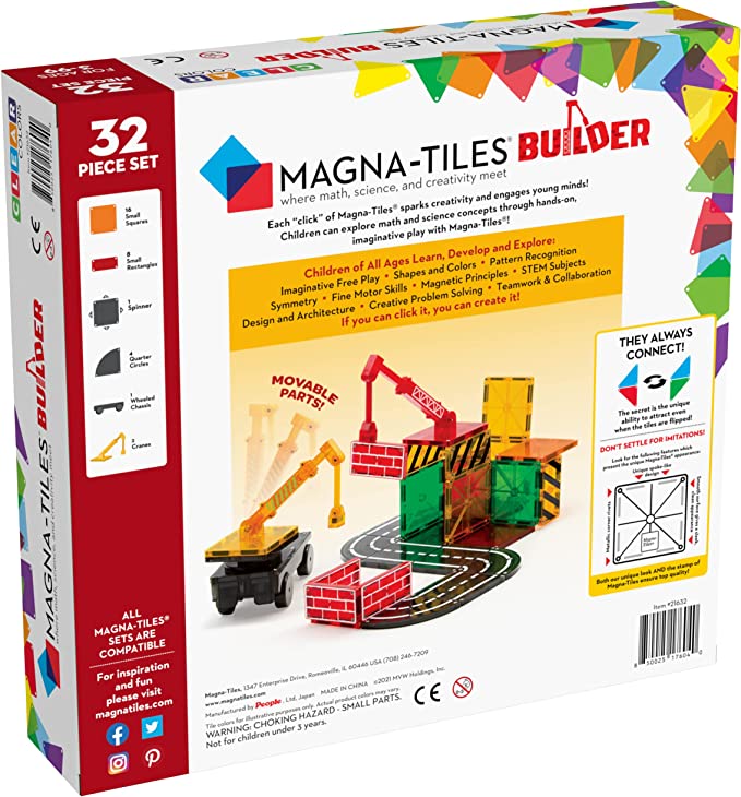 Magna Tiles Builders Set 32 piece