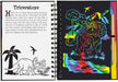 Peter Pauper Press Scratch and Sketch Jurassic Art Activity Book