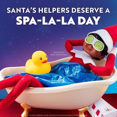 Elf on the Shelf Polar Props Bathtub
