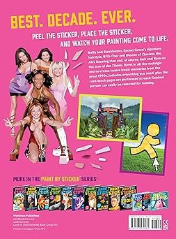 Paint by Sticker: 90s