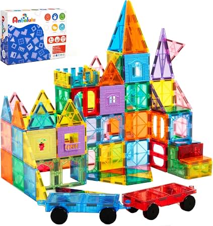 MAGNA-TILES Rail Racers Construction Toy Set 33pc