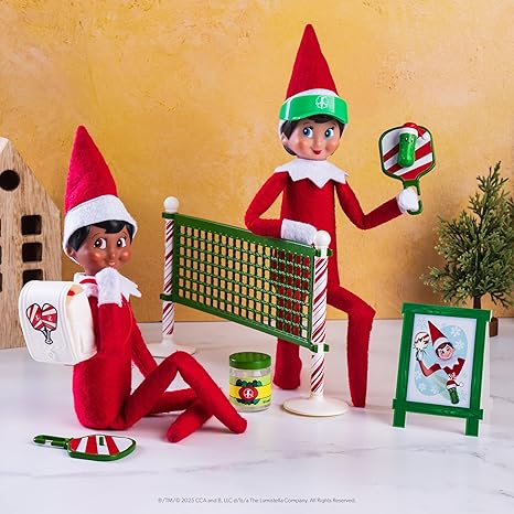 Elf on the Shelf Polar Props Pickleball Play Pack Set
