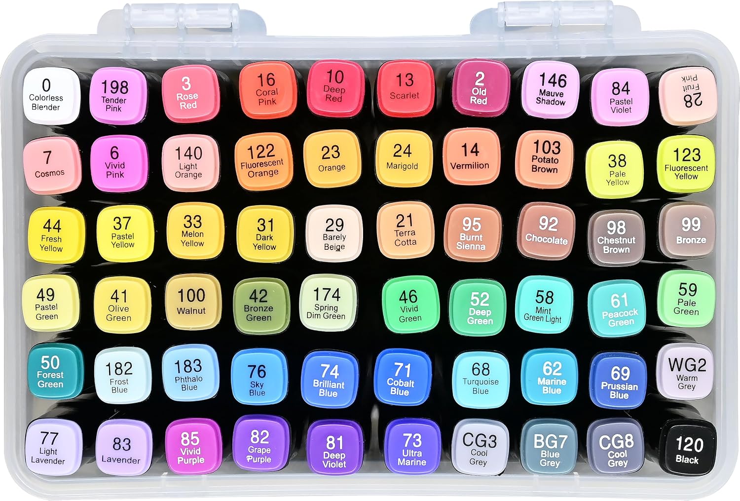 Peter Pauper Press Studio Series Dual-Tip Alcohol Marker Set