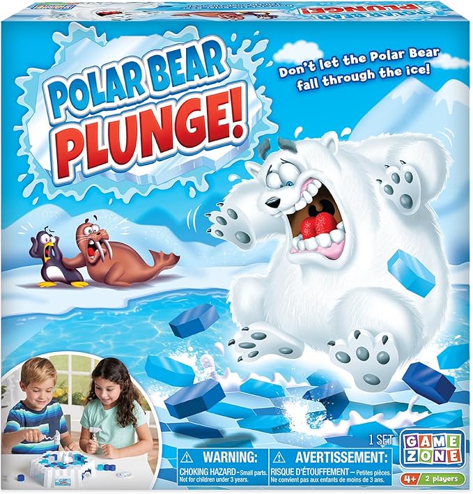 Game Zone Polar Bear Plunge Interactive Tabletop Multiplayer Game