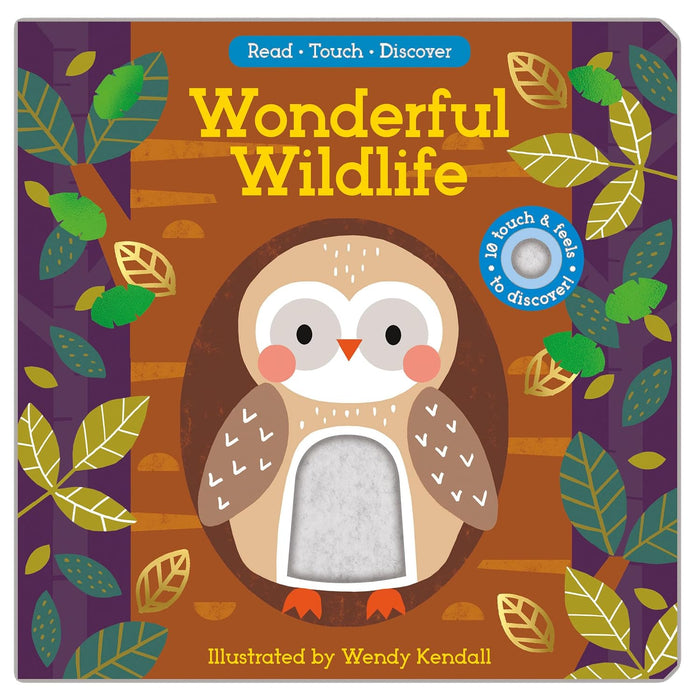 Wonderful Wildlife Read Touch Discover Hardcover Book