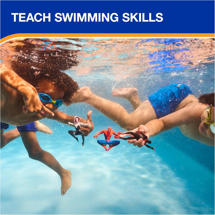 SwimWays Marvel Spider-Man Dive Characters Pool Toy 3-Pack