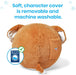 hand2mind Puppy BubblePlush 15in Yoga Ball Toy