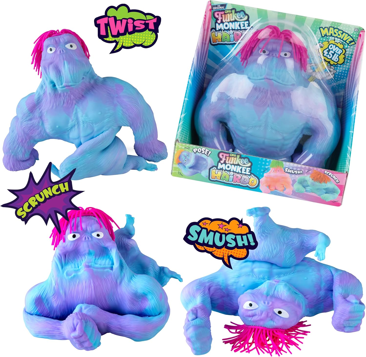 Orb Funkee Monkee Jumbo Hairdo