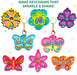 Skillmatics Shake-its Glitter Craft Kit for Kids Flowers & Butterflies