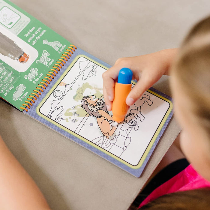Water Wow! Reusable Water-Reveal Activity Pad - Safari