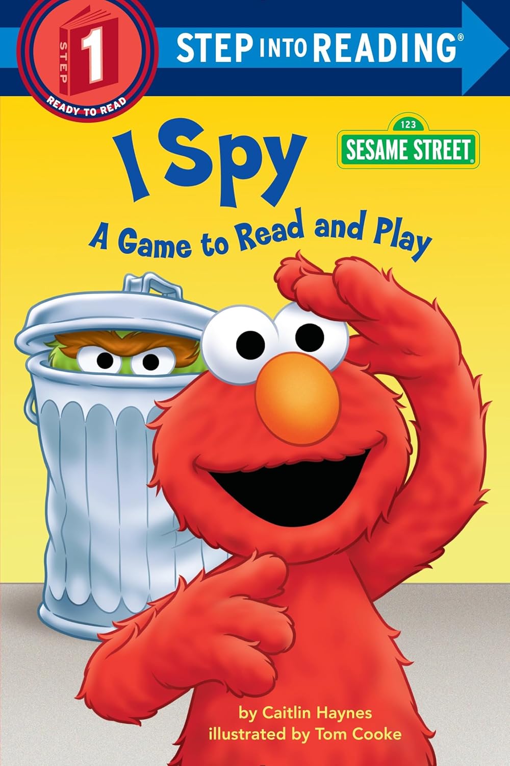 Fun Sesame Street I Spy Beginner Reader Book: Interactive Game & Play
