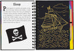 Peter Pauper Press Scratch & Sketch Pirates Trace-Along Activity Book