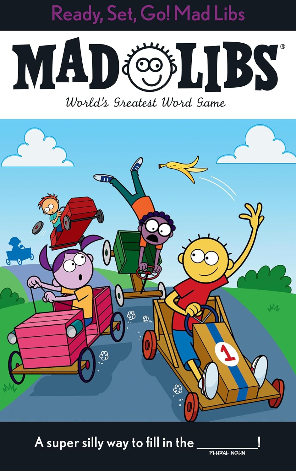 Ready, Set, Go! Mad Libs: Ultimate Word Game for Speed-Loving Kids