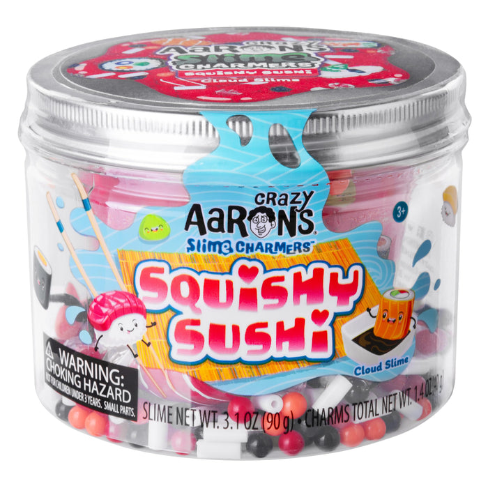 Crazy Aaron's Squishy Sushi Slime Charmers Toy
