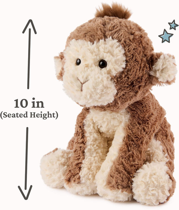 GUND Cozys Collection Monkey Plush Stuffed Animal Brown 10 Inch