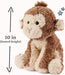 GUND Cozys Collection Monkey Plush Stuffed Animal Brown 10 Inch