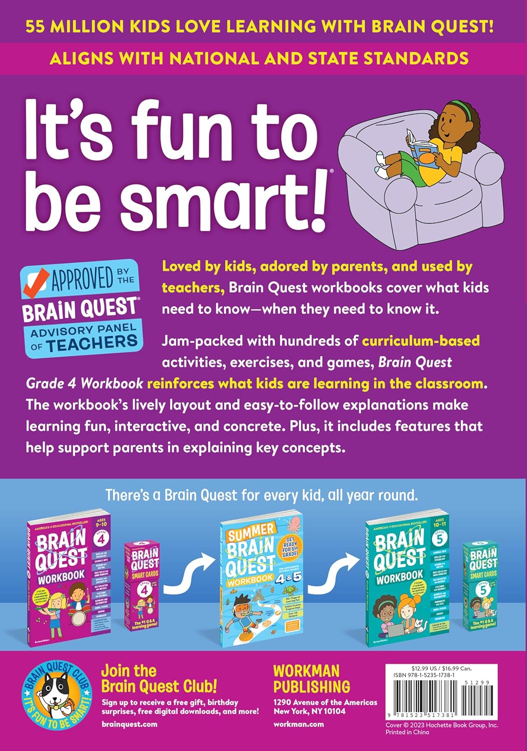 Brain Quest Workbook: 4th Grade Revised Edition