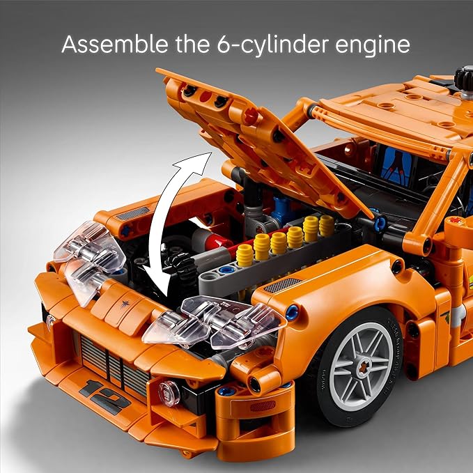 LEGO 42204 Technic Fast and Furious Toyota Supra MK4 Building Kit