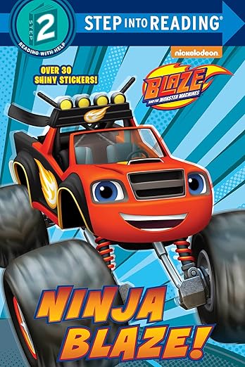 Ninja Blaze! Monster Machines Adventure Early Reader Book for Kids 4-6