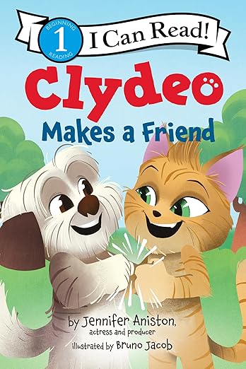 Clydeo Makes a Friend Jennifer Aniston I Can Read Book