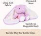 GUND Blankie Pals Bunny Stuffed Animal with Lovey Ears 6-Inch